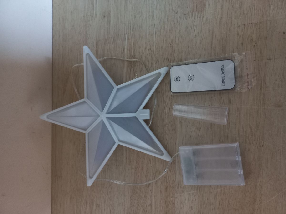 The Christmas LED star tree top