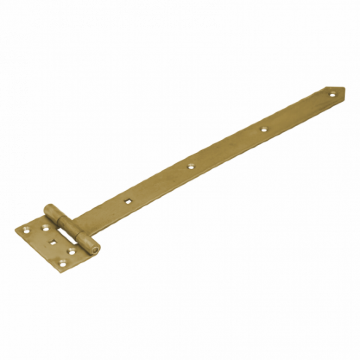 Gate Hinge ZB400 400x45x90x3,0 mm, Zn Yellow