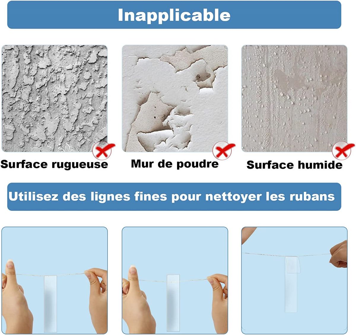 Double-sided silicone tape 5m×3cm×2mm