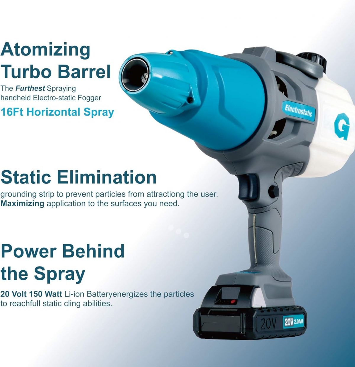 G Pressure Sprayer Fog Machine Sprayer 1.3 L