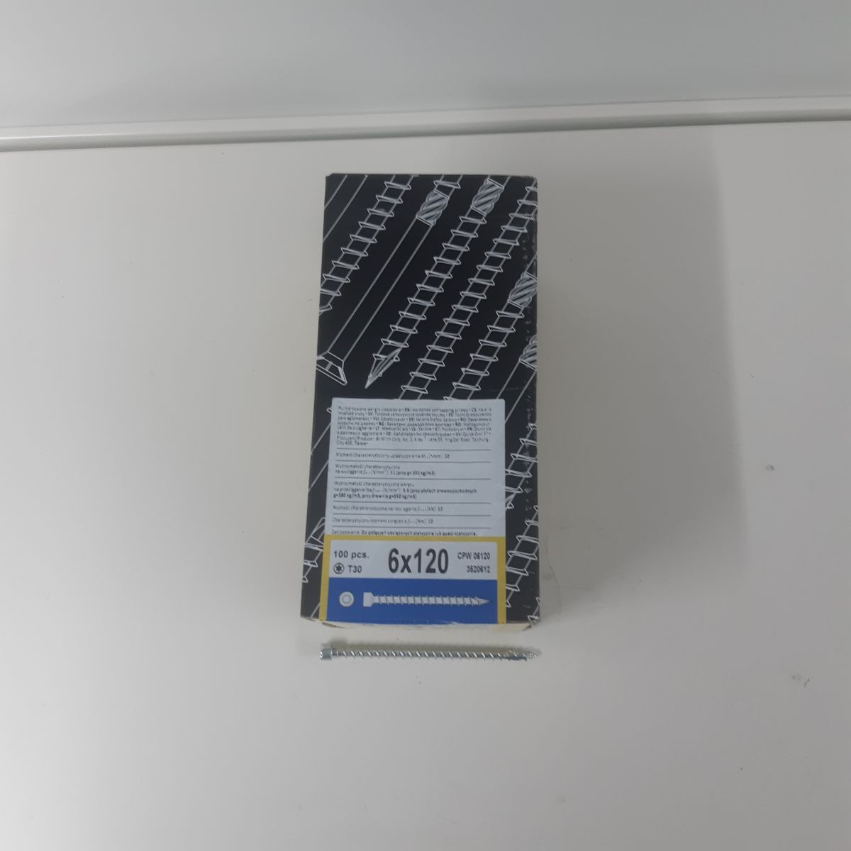 Шурупы по дереву CPW 6x120 100шт/пачка