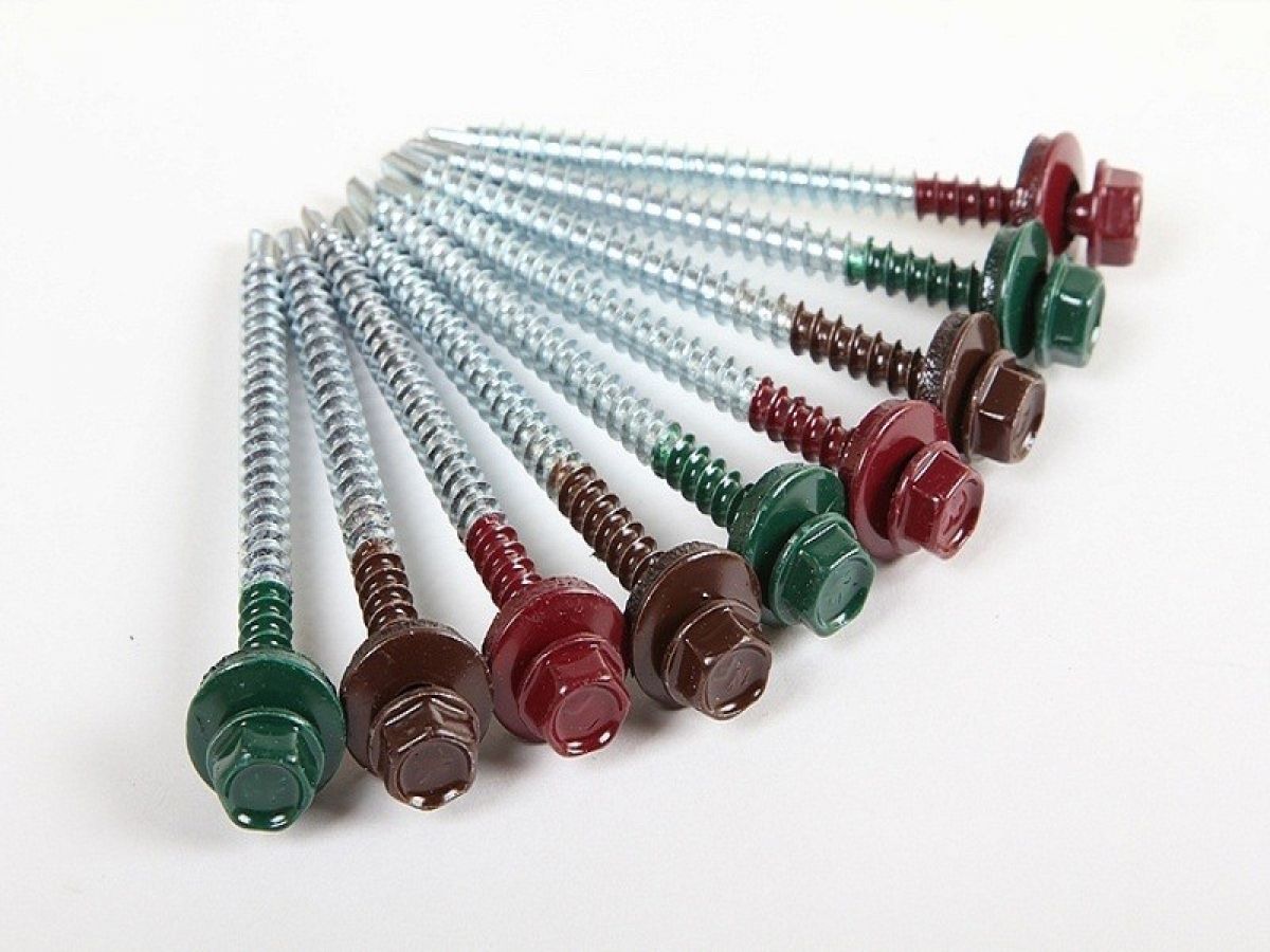 Self-drilling screws 4.8x50mm, 100pc/pack