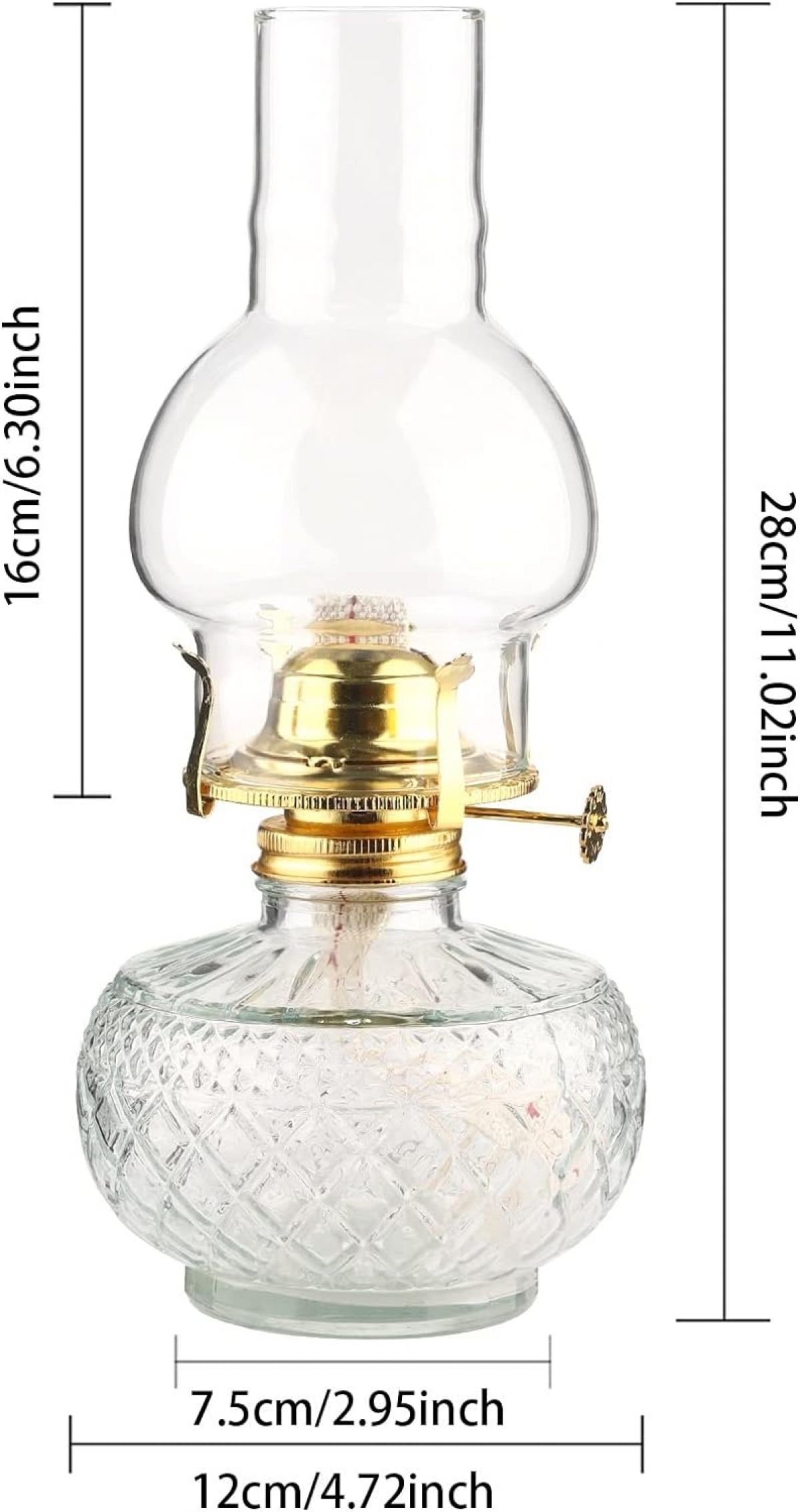 Amanigo kerosene lamp 500 ml