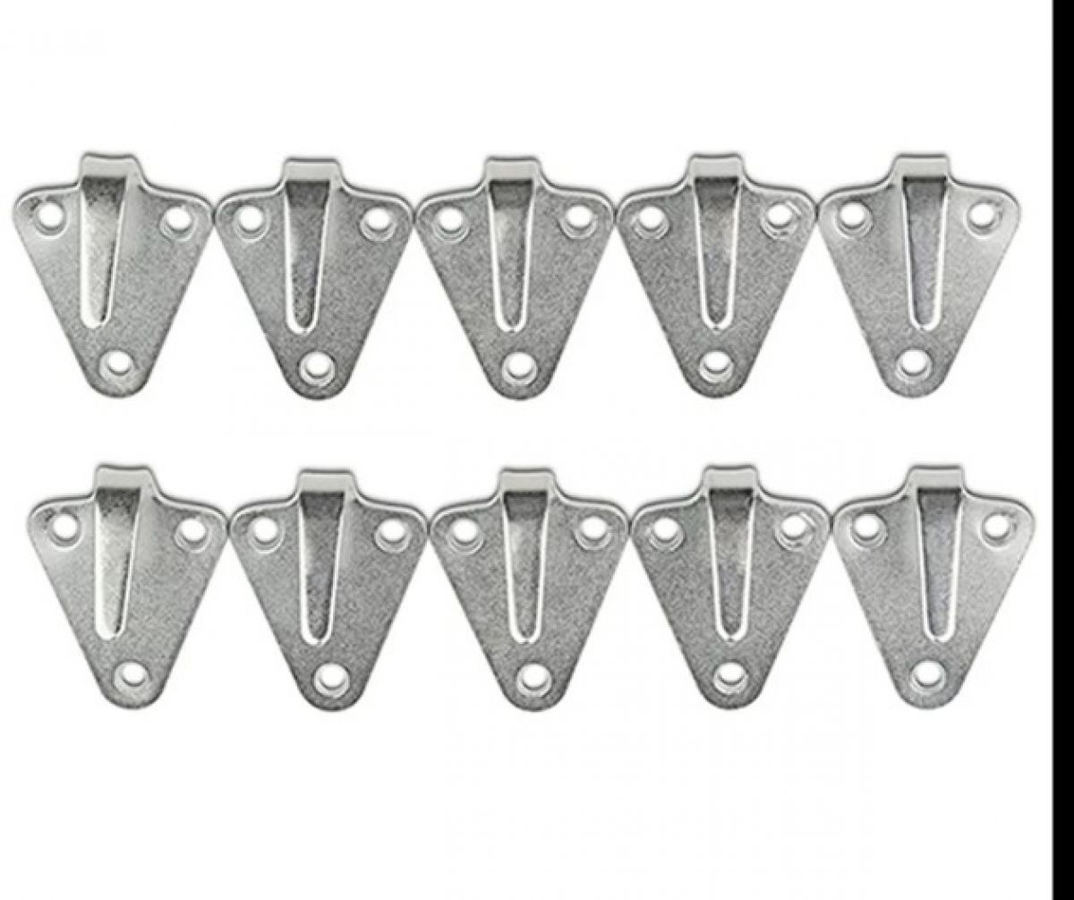 Yuikome Three Hole Trailer Hooks 10 pcs.