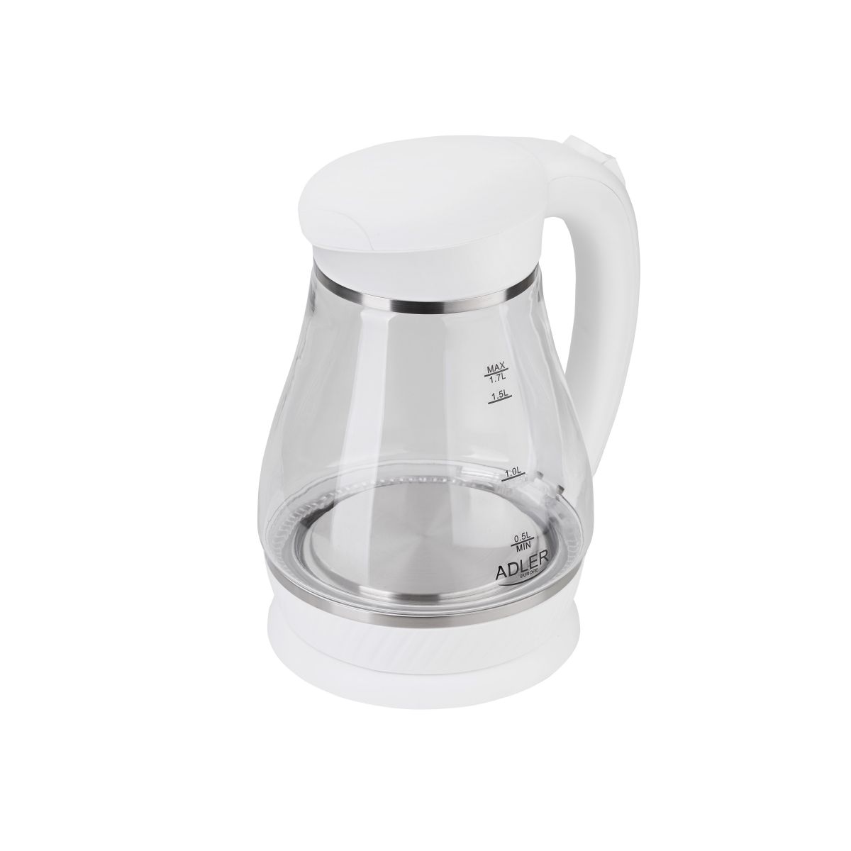 Adler AD 1274 white Kettle glass electric 1,7L