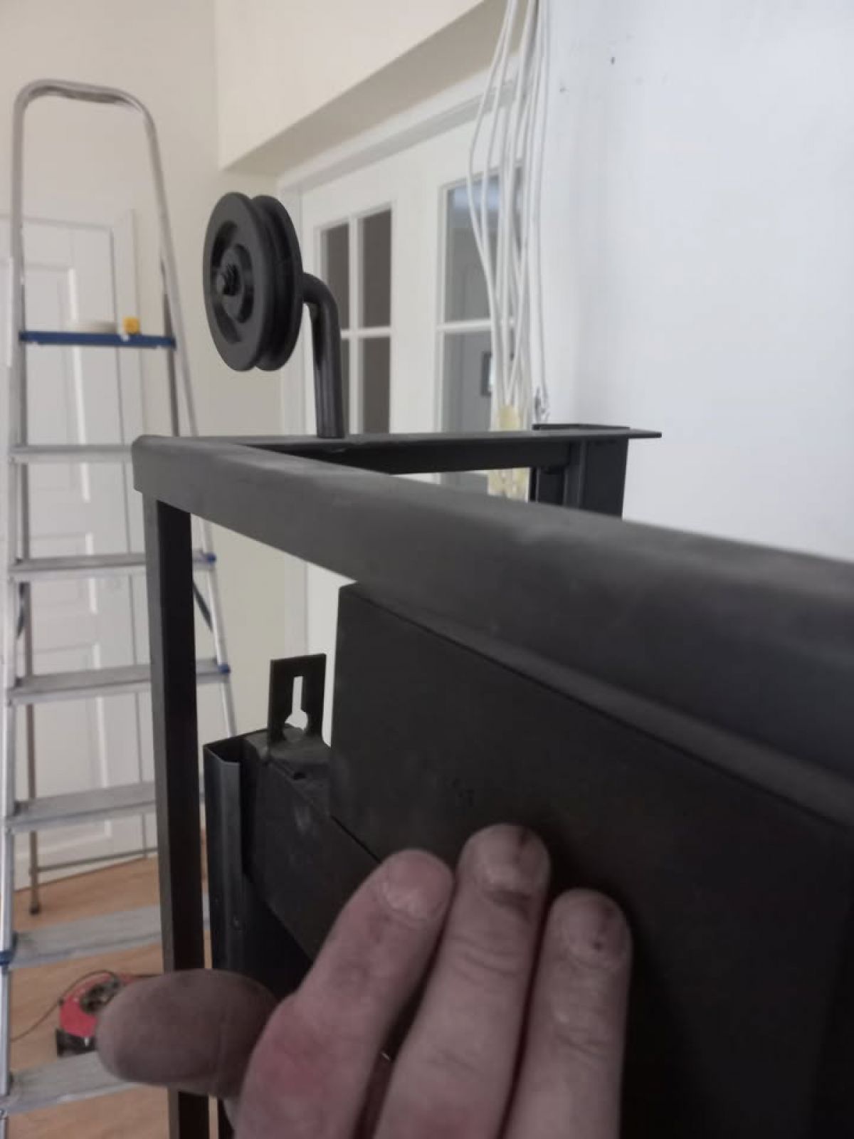Corner fireplace PLAZZETTI (used)