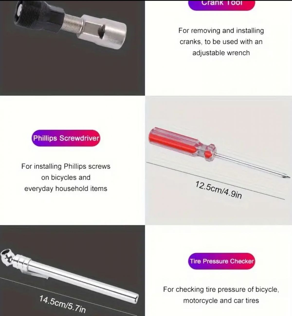 Bicycle Maintenance and Repair Kit