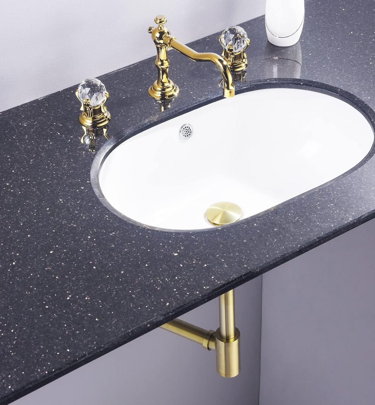 Siphon for sink Keymark (Matte gold)