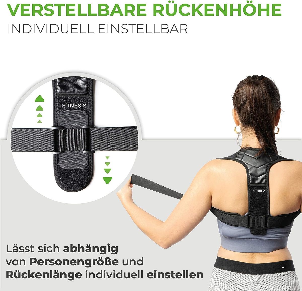 Posture straightener FITNESIX, XS-S