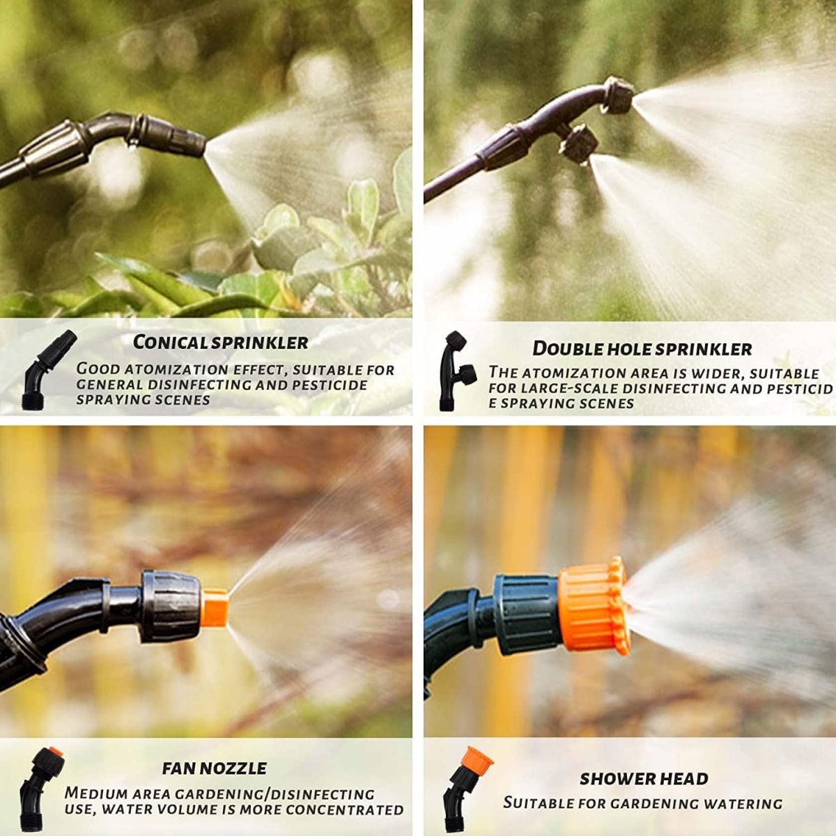 Battery garden sprayer WECLEAN 15l, backpack