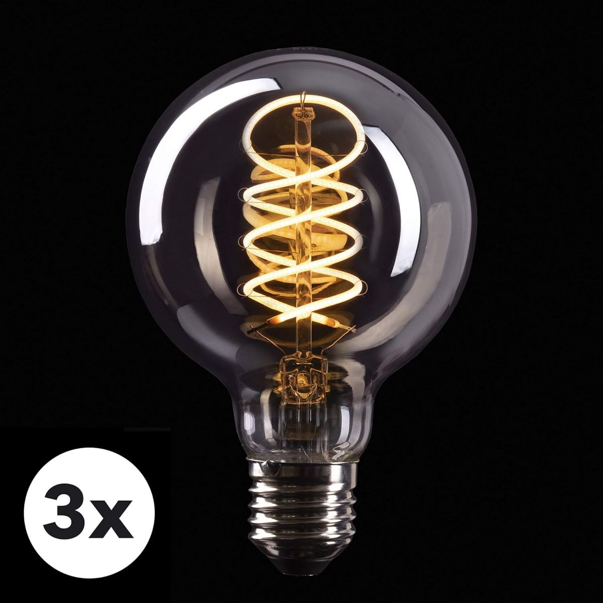 Светодиодная лампочка E27, 3 шт., 5W, 230V