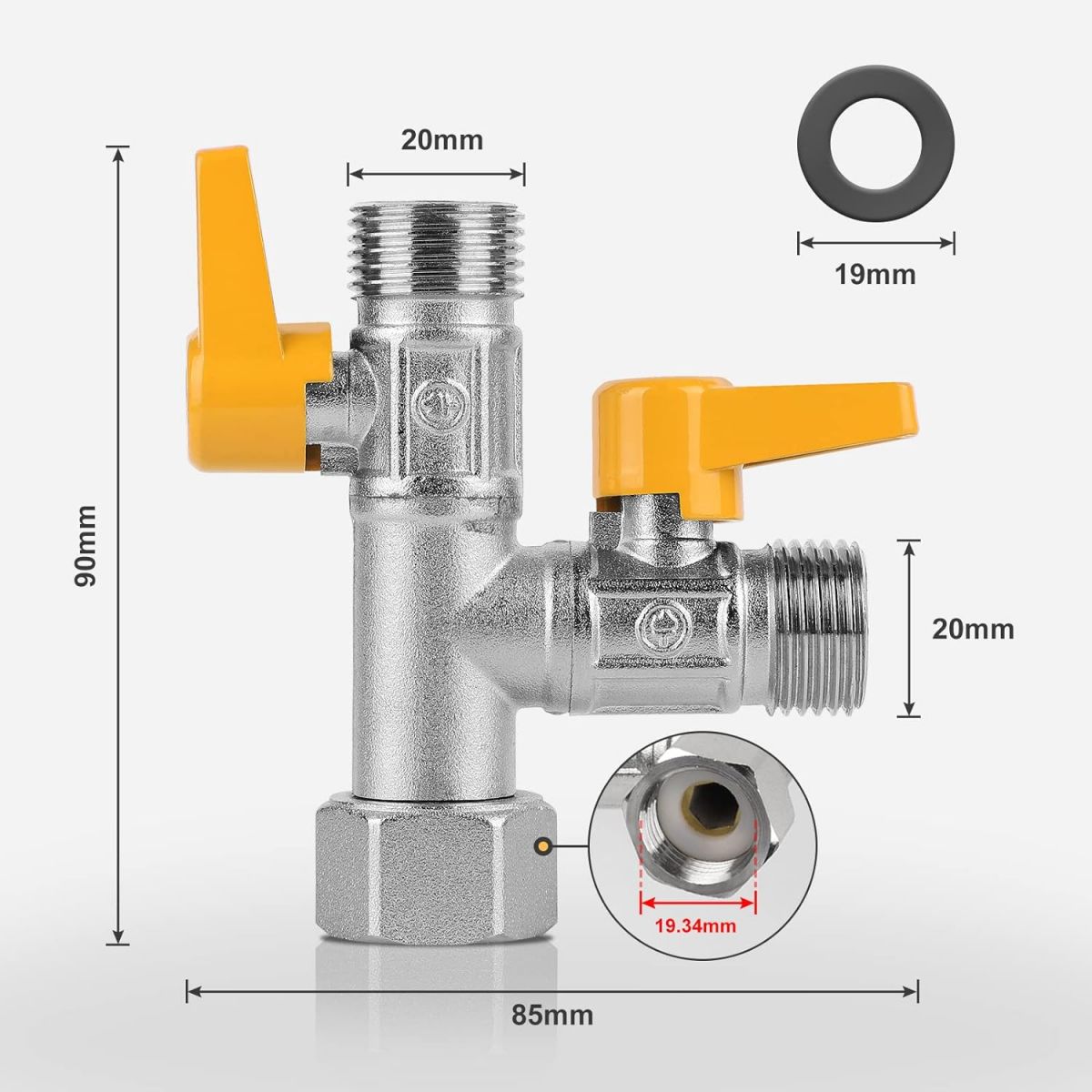 CPROSP T Distributor 1/2 Inch