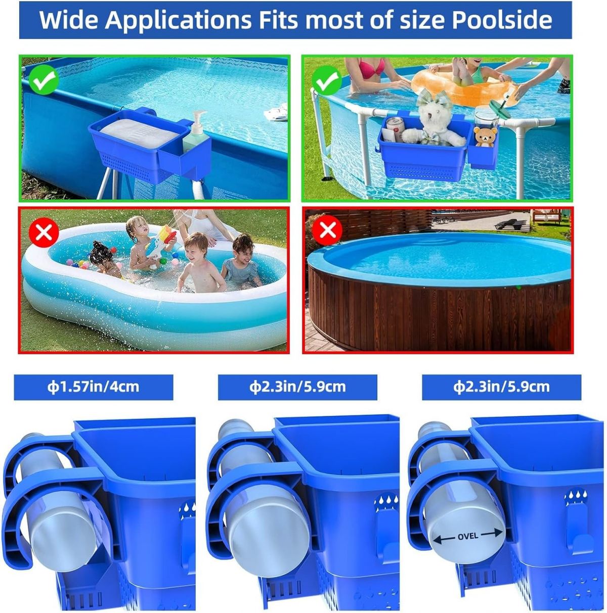 Grarg pool basket – 2 pcs