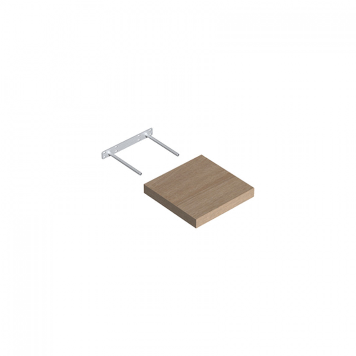 Полка FS DS 235×235 мм Дуб Сонома DOMAX