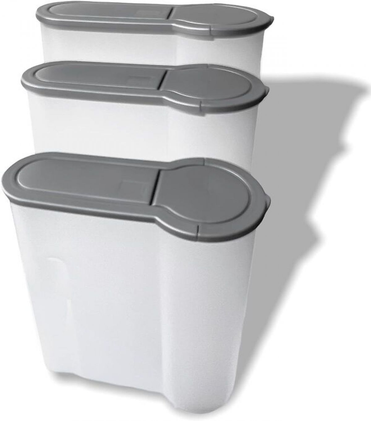 Set of 3 - storage containers