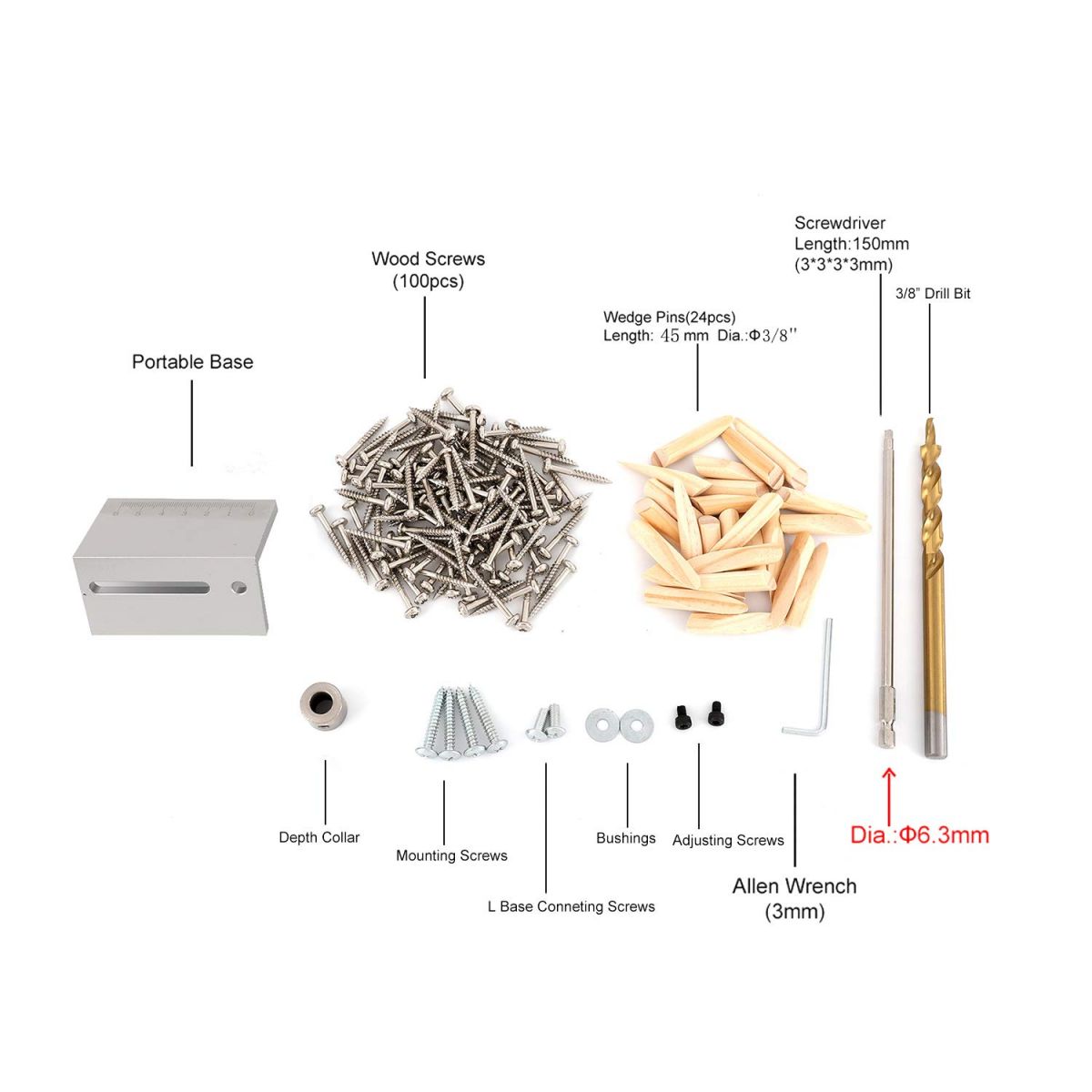 KATSU Pocket Hole Jig Kit