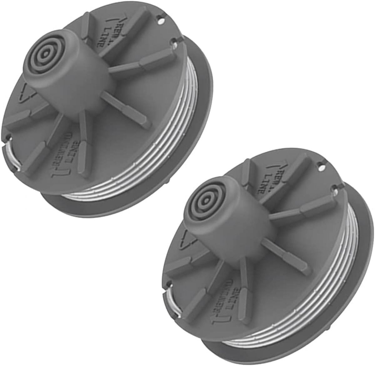 Coil for trimmer with fishing line 6 pcs