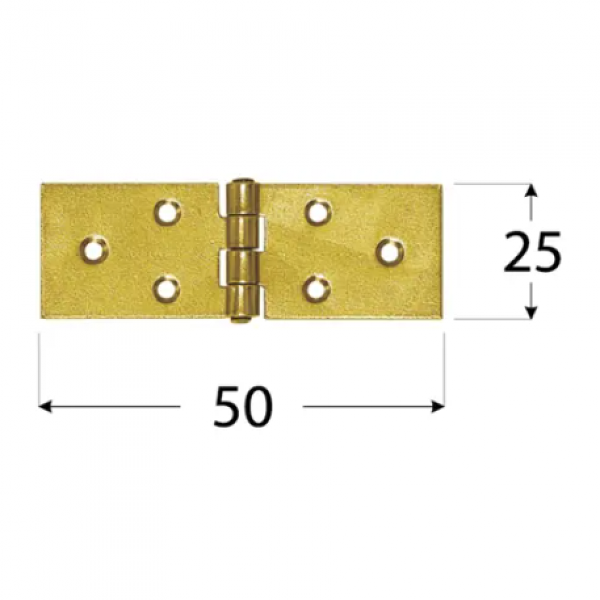 Z 50 Universaalne hing 50x25x1.5mm