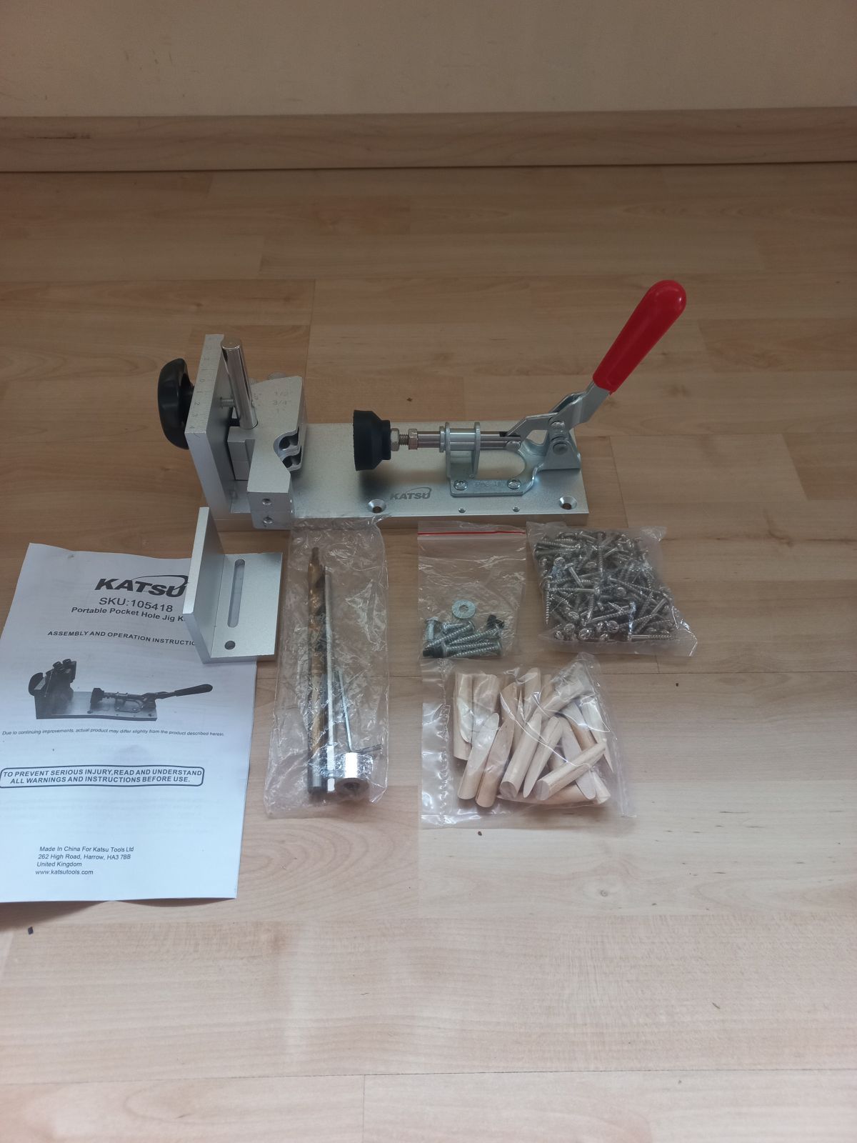 KATSU Pocket Hole Jig Kit