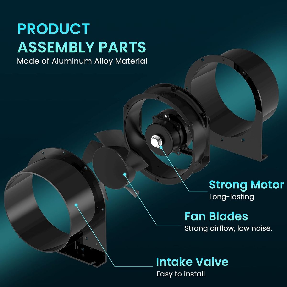 Pipe fan HG Power 150 mm