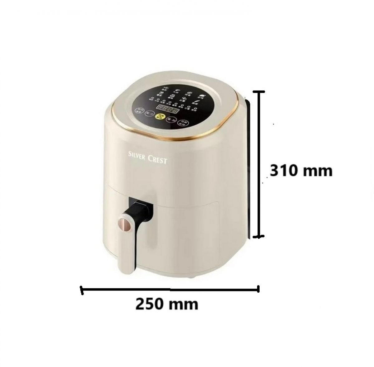 Air fryer 7.5 l, Beige
