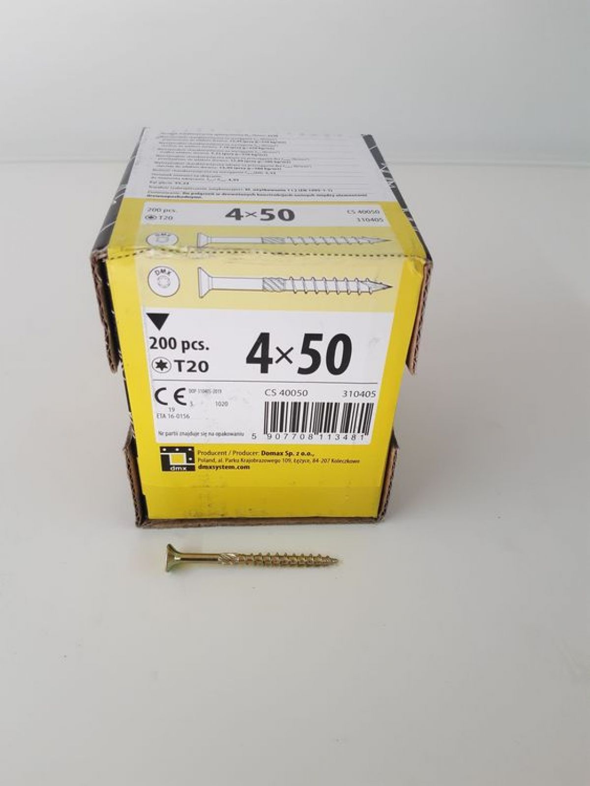 Puidukruvid CS 4x50 200 tk/pakk 