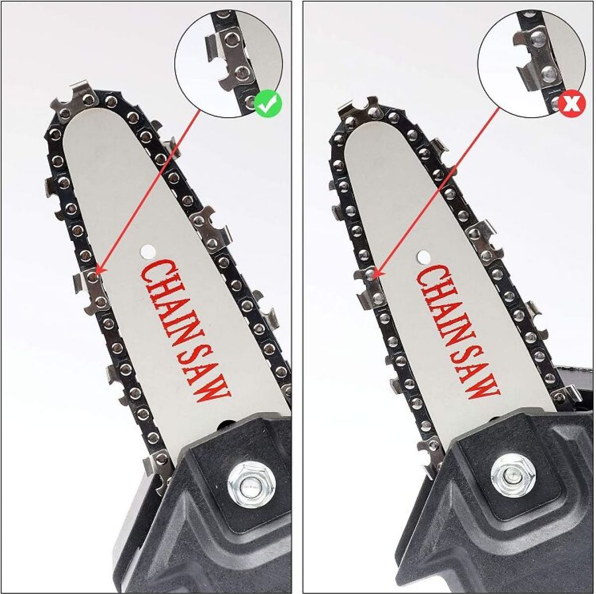 Mini Chainsaw with Battery