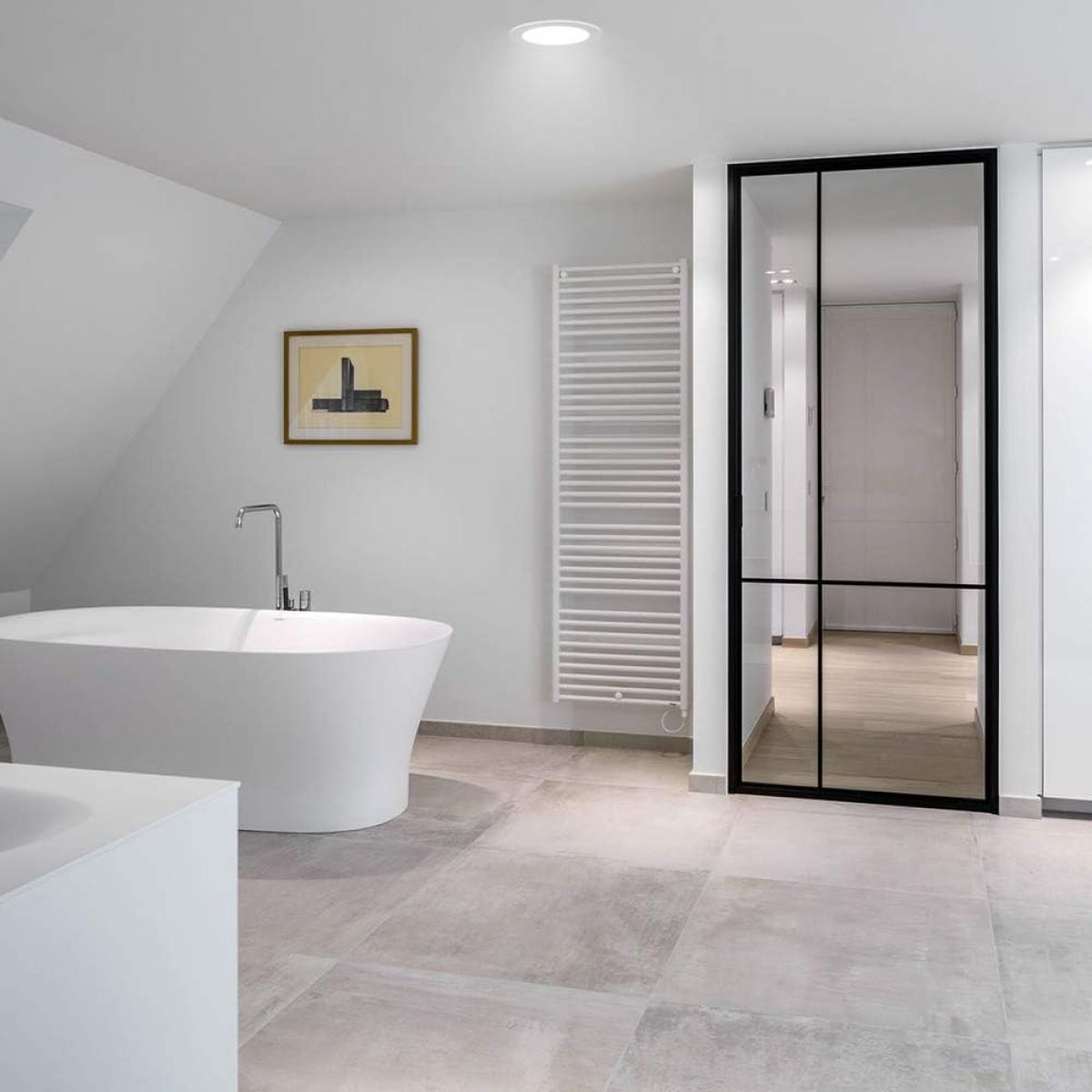 Recessed light ENUOTEK for the bathroom LED/12W, IP44 white