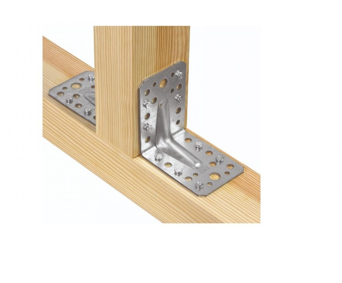 Reinforced angle bracket 90x90x65x2,5 mm