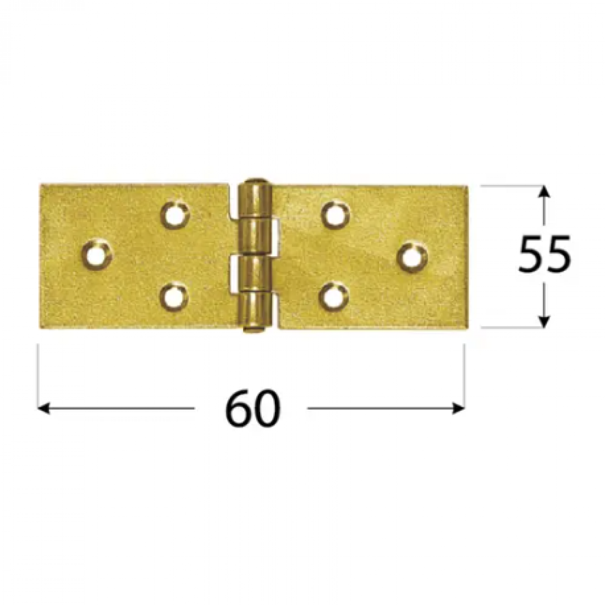 Z 60 Universaalne hing 60x55x2.5mm
