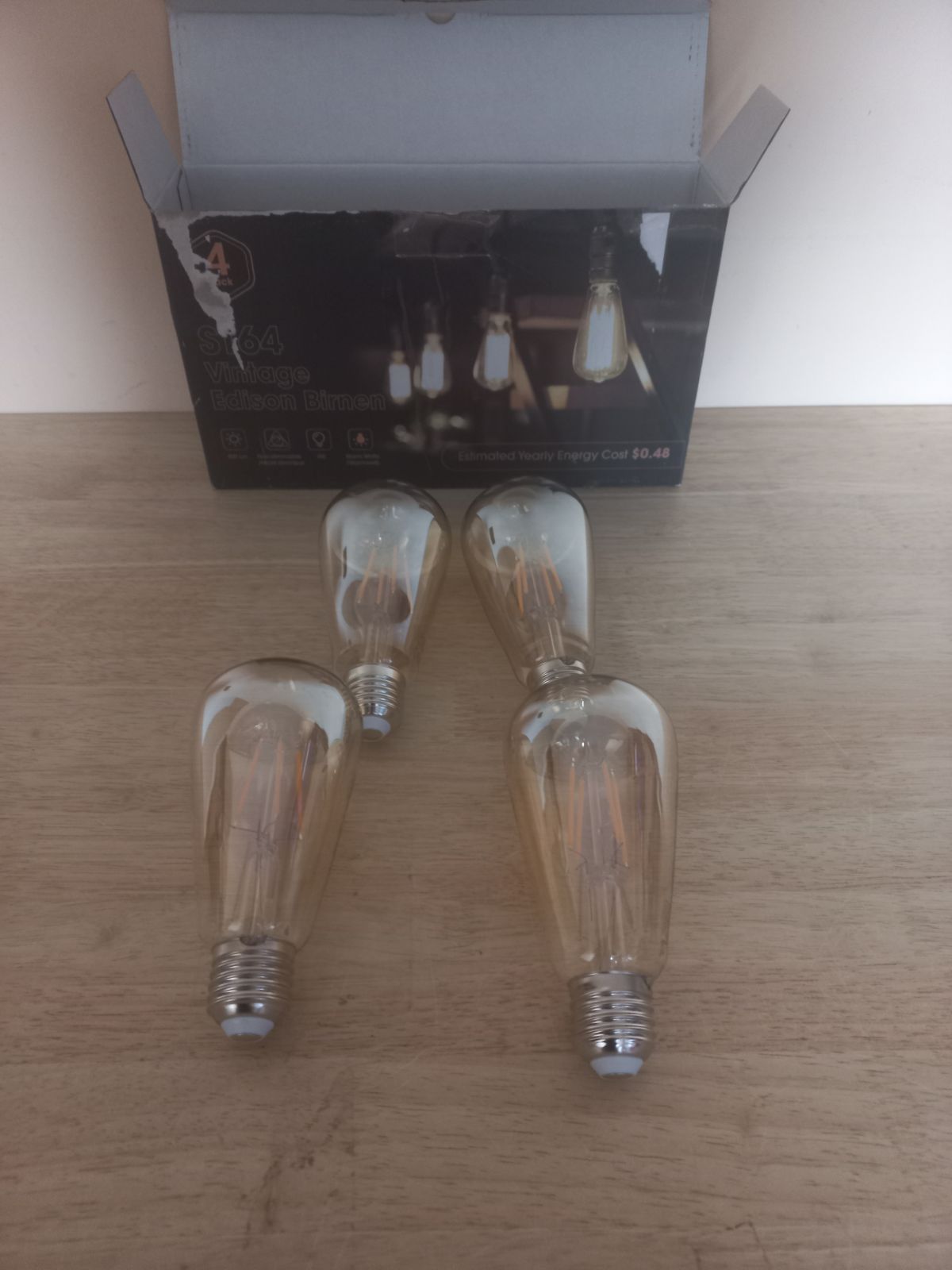 Light bulb LED Fulighture E27 4pcs