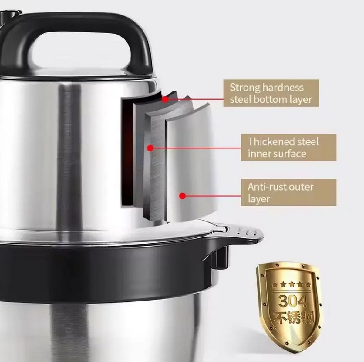 Food processor, meat grinder 6 l