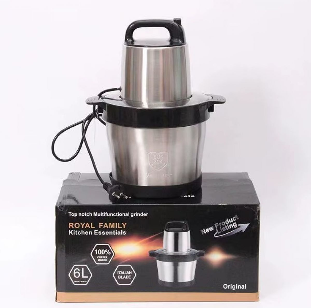 Food processor, meat grinder 6 l
