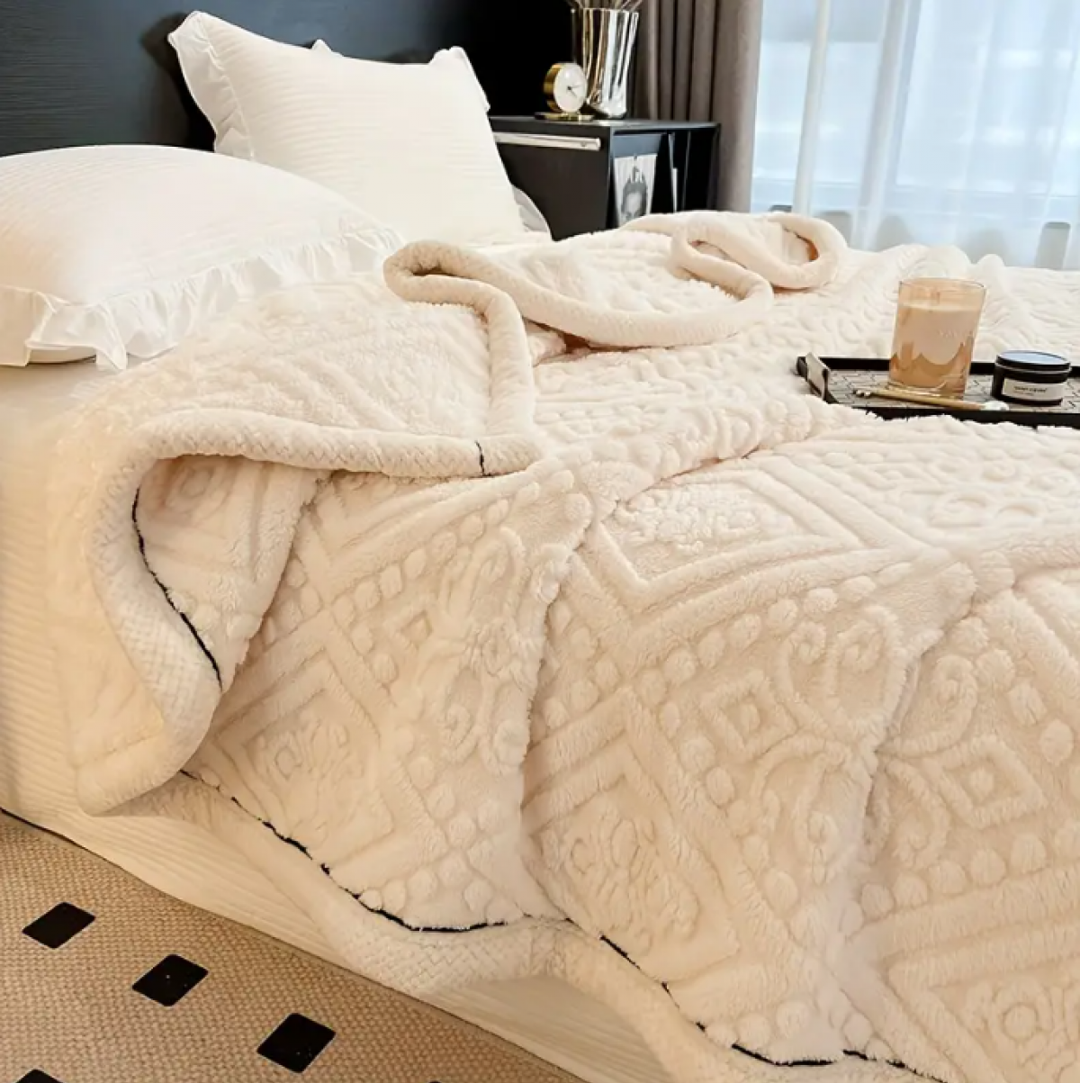 Мягкое фланелевое одеяло 150×200 см