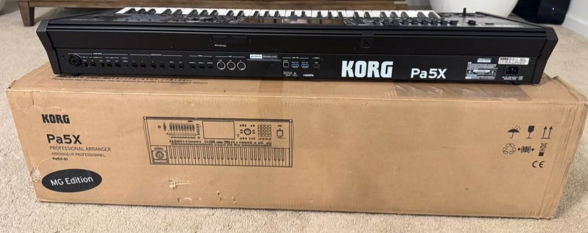 Korg Pa5X-MG Edition, Korg Pa5X76, Korg Pa4X76/Korg Pa4X Oriental/ MG2 Edition, Korg NAUTILUS 61-key, Korg Pa1000 MG Edition, Korg KRONOS2