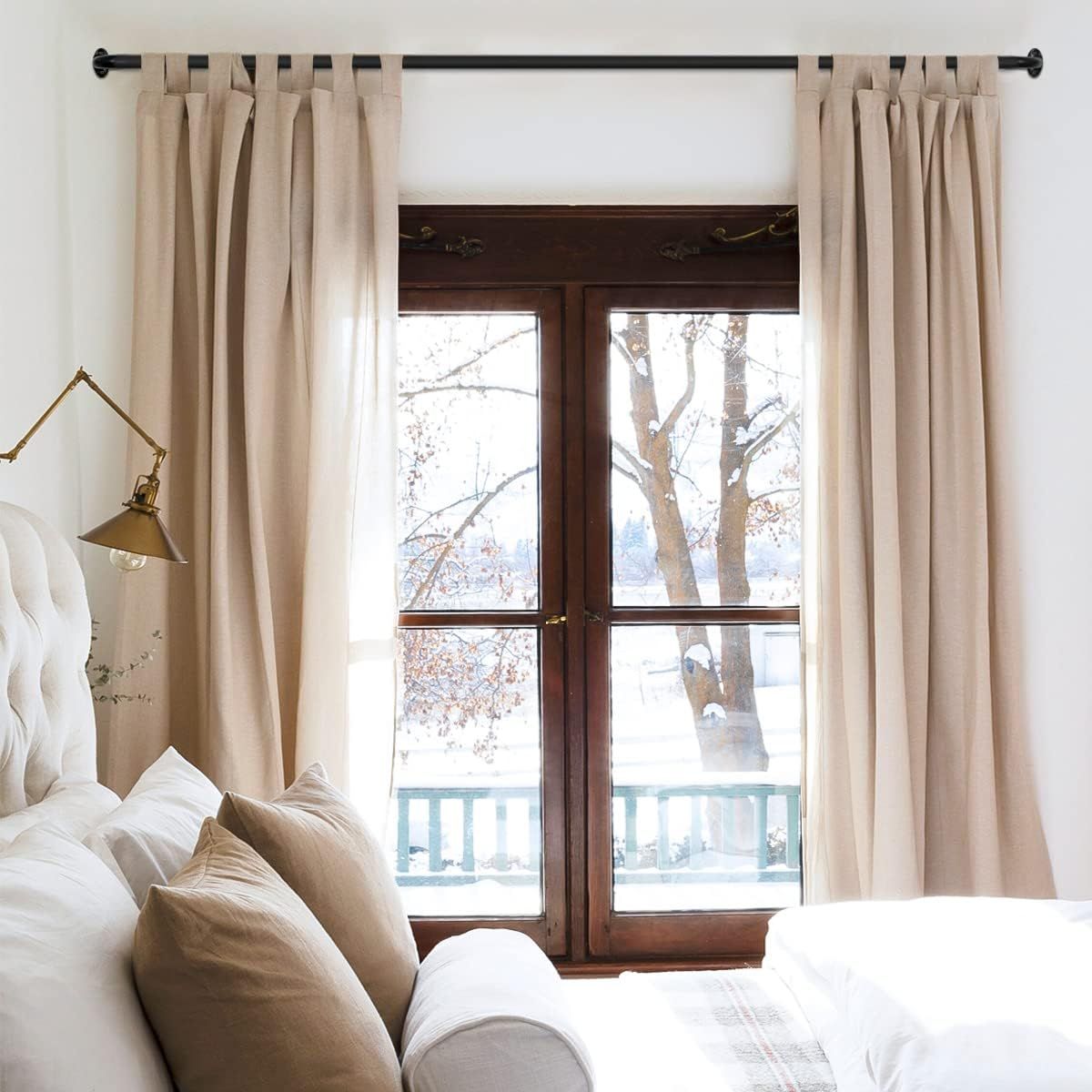 Curtain rod for blackout curtains, 210-310 cm!