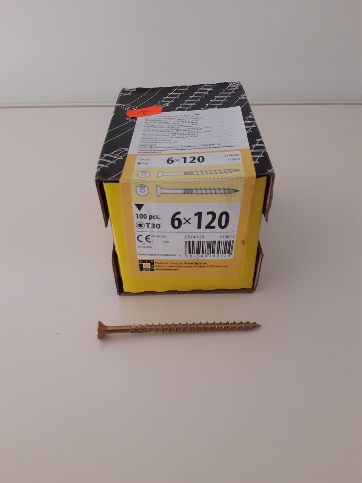 Шурупы по дереву CS 3,5x35 (200 шт./в пачке)