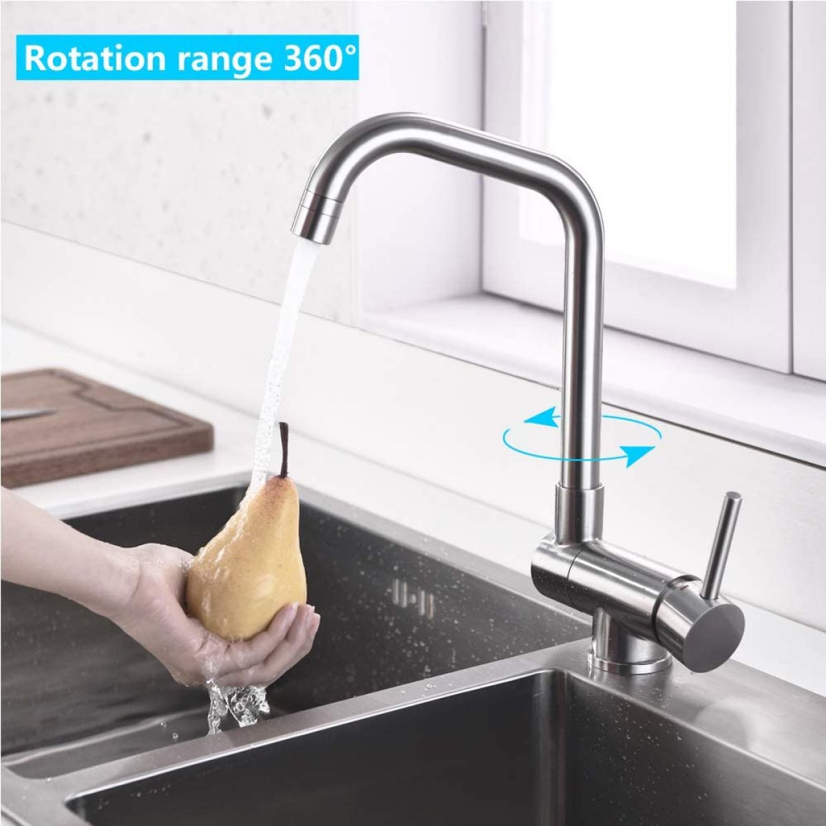 ONECE Front Window Kitchen Tap Folding Kitchen