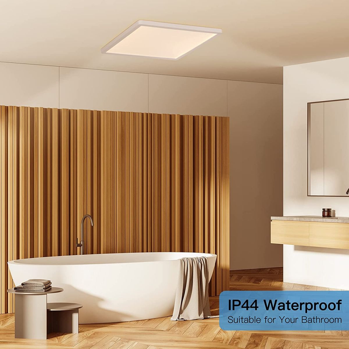 Ceiling lamps STANBOW (295 x 295 x 25 mm), 18 W, LED, IP44
