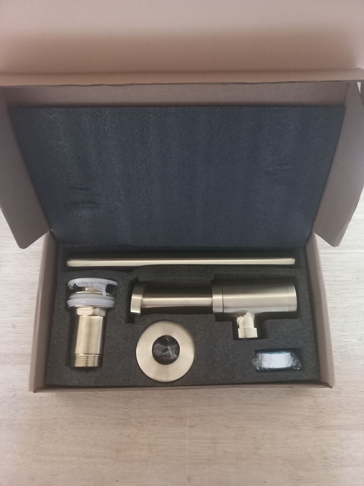 Siphon for sink Keymark (Matte gold)