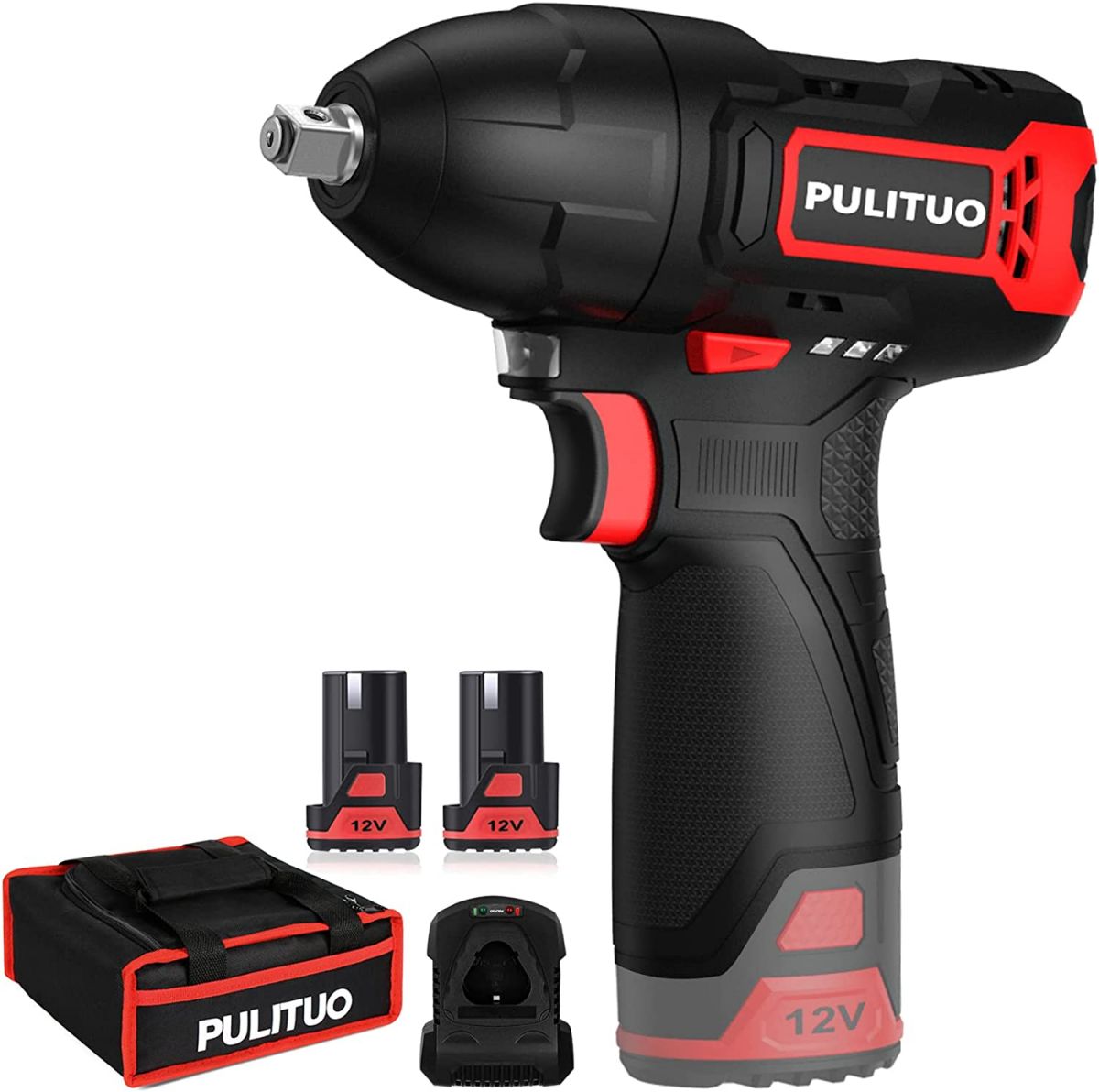 Aku mutrivõti PULITUO, 12 V