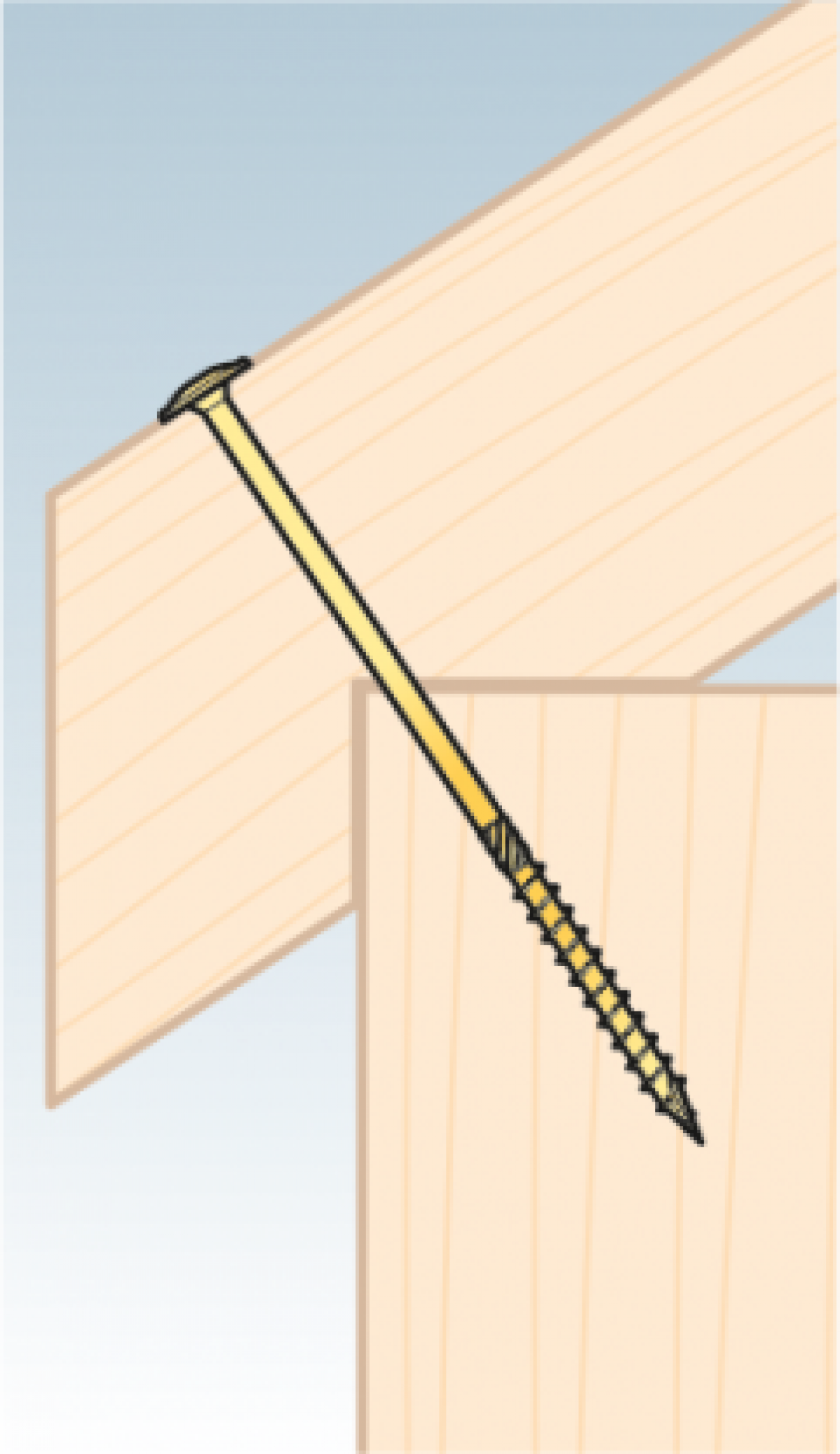 CS Flat Head Construction Screw