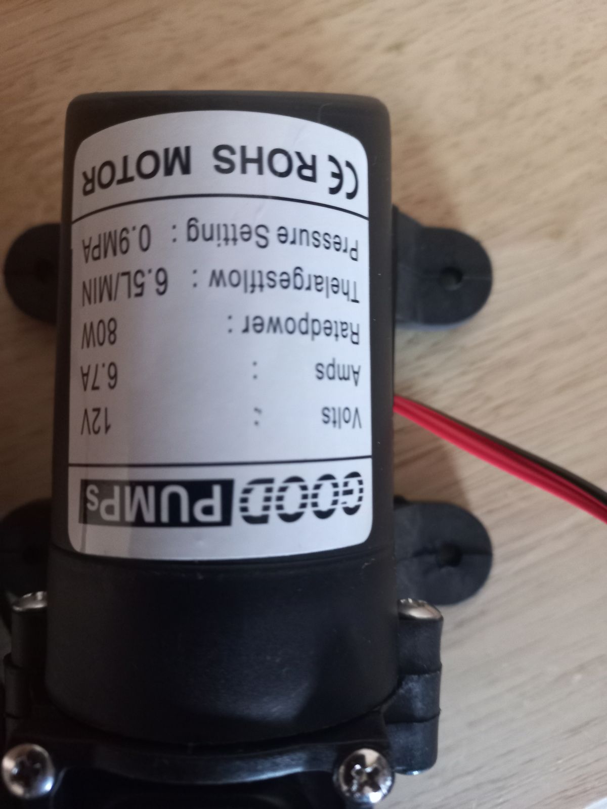 PetierWeit Electric Water Pump 80W 12V