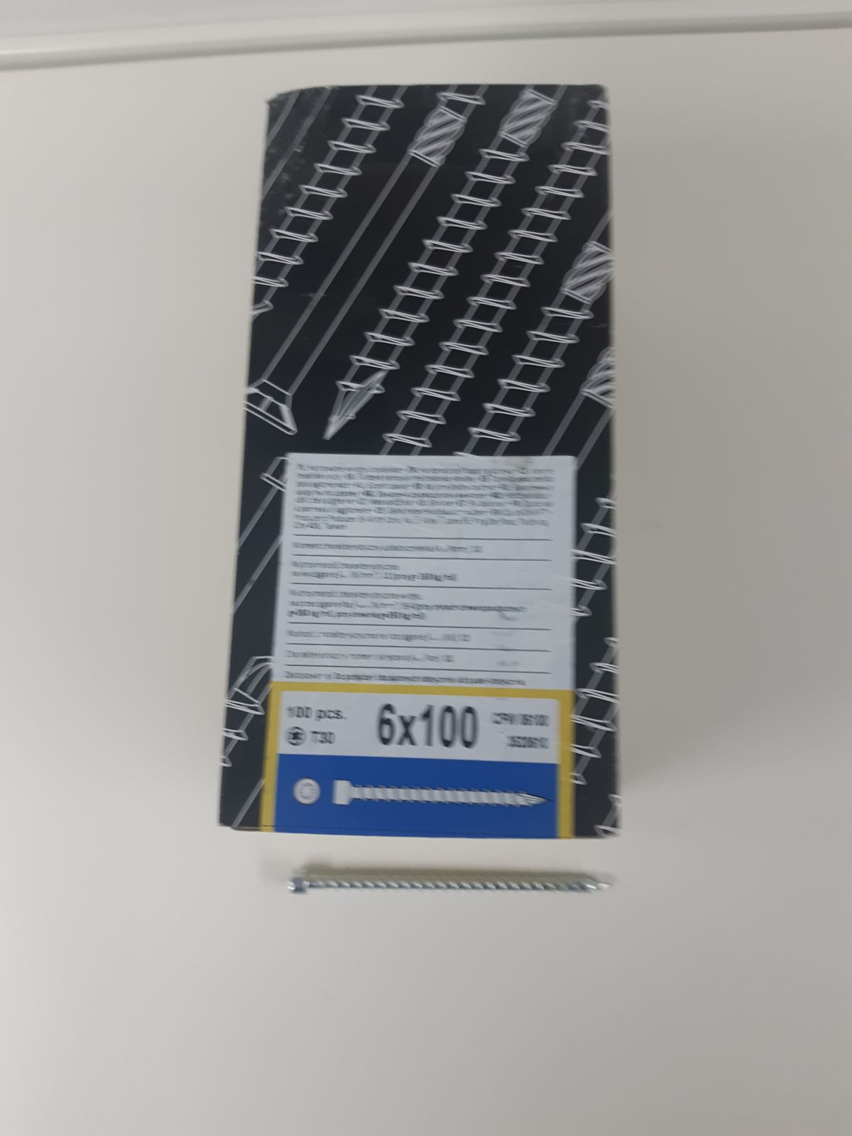 Шурупы по дереву CPW 6x120 100шт/пачка