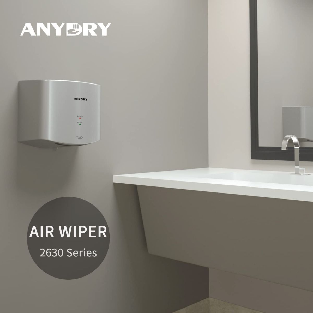 Hand Dryer Anydry 2630S