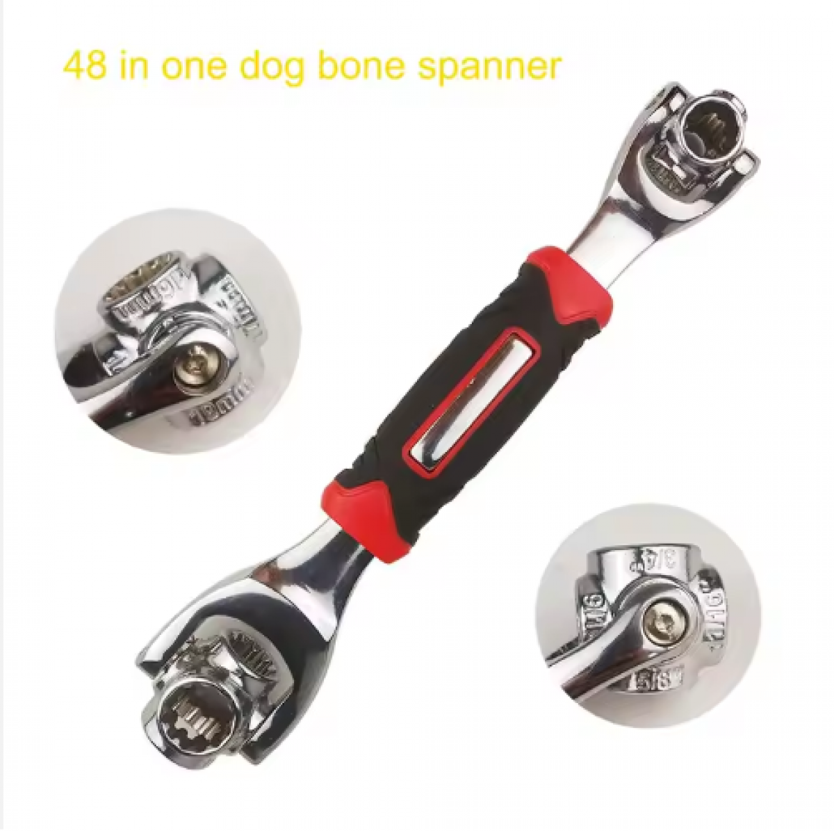 Universal 48-in-1 Multi-Function Wrench with 360