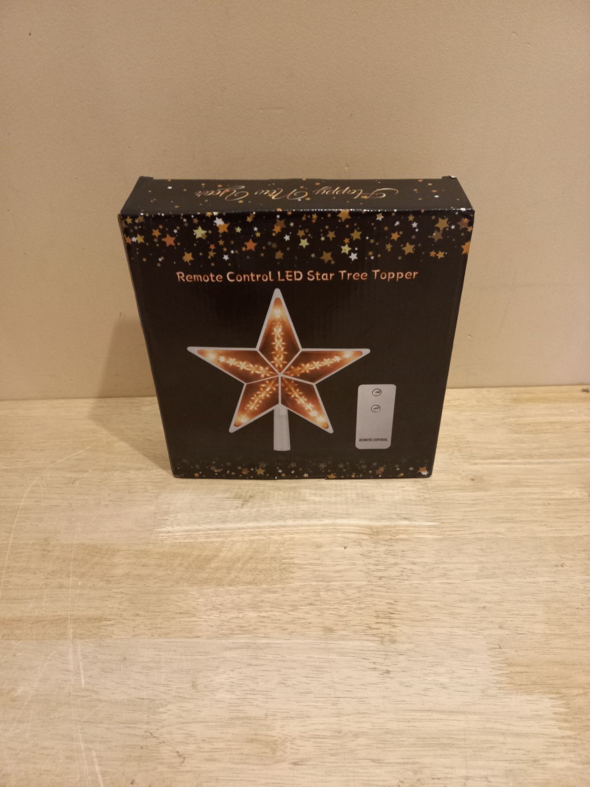 The Christmas LED star tree top