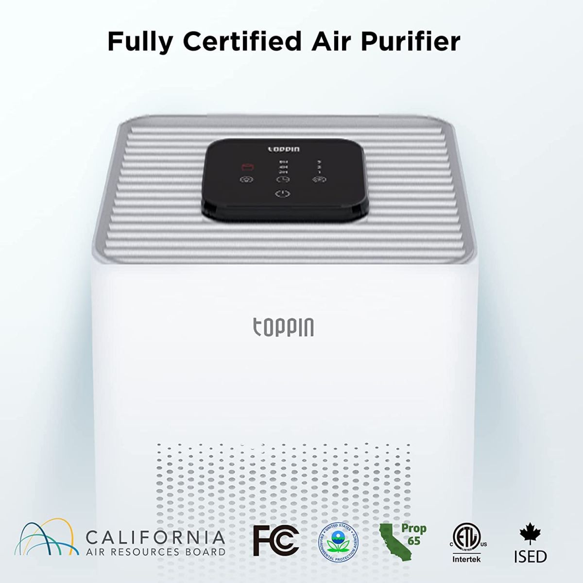 TOPPIN Air Purifier with H13 HEPA Filter TPAP001