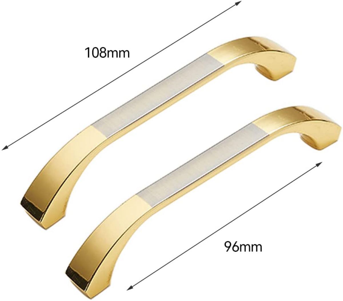 Furniture handle 6pcs, 96 mm
