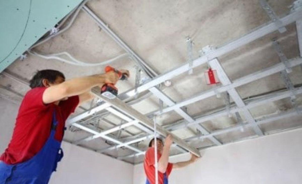 Builders are required to install plasterboard ceilings, as well as tilers.